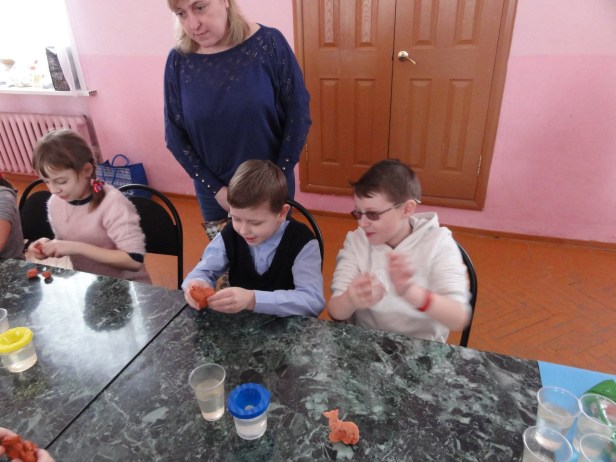 зоофест дети лепка слепые